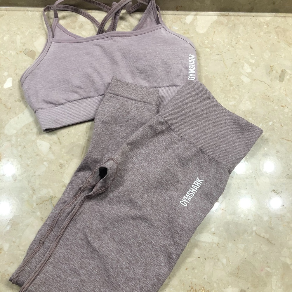 Gymshark Adapt Marl Leggings/Sports bra